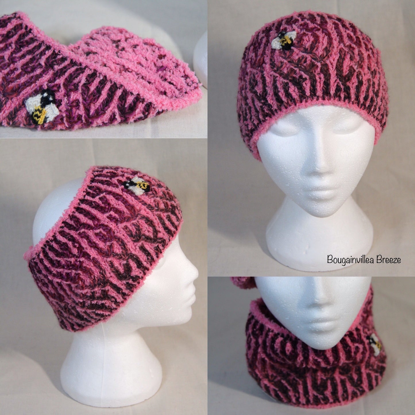 Bougainvillea Breeze - Ear Warmer