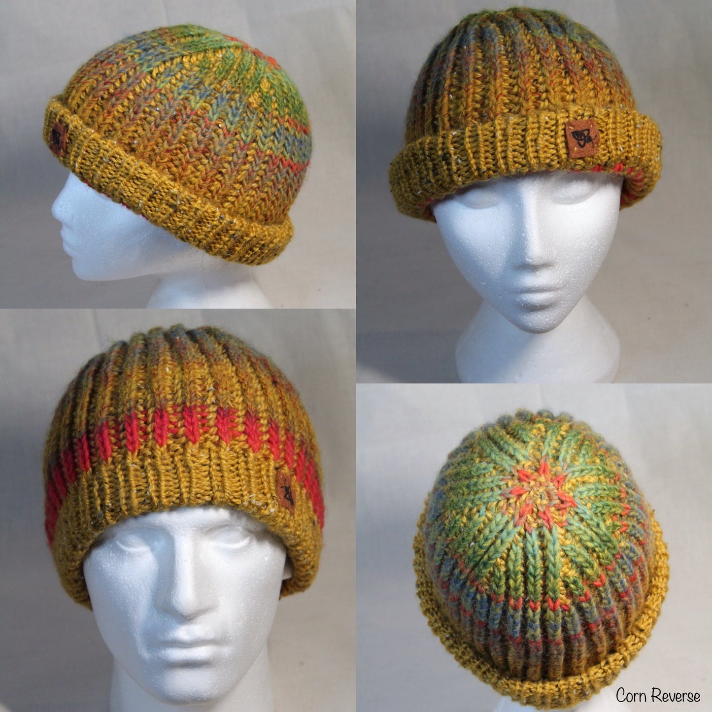 Corn Bonnet - Reversible