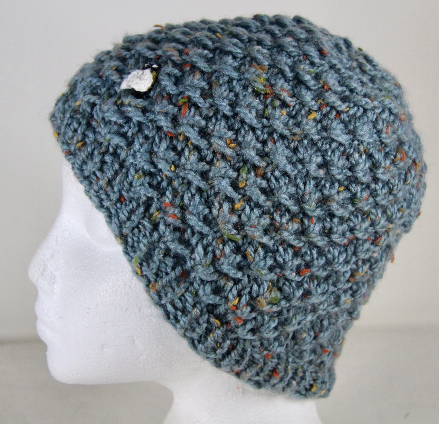 Tweed Lotus Beanie