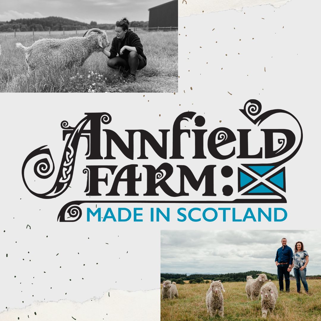 Fife's Winter Fields   - Scottish Mohair - Small Batch Scottish Yarn