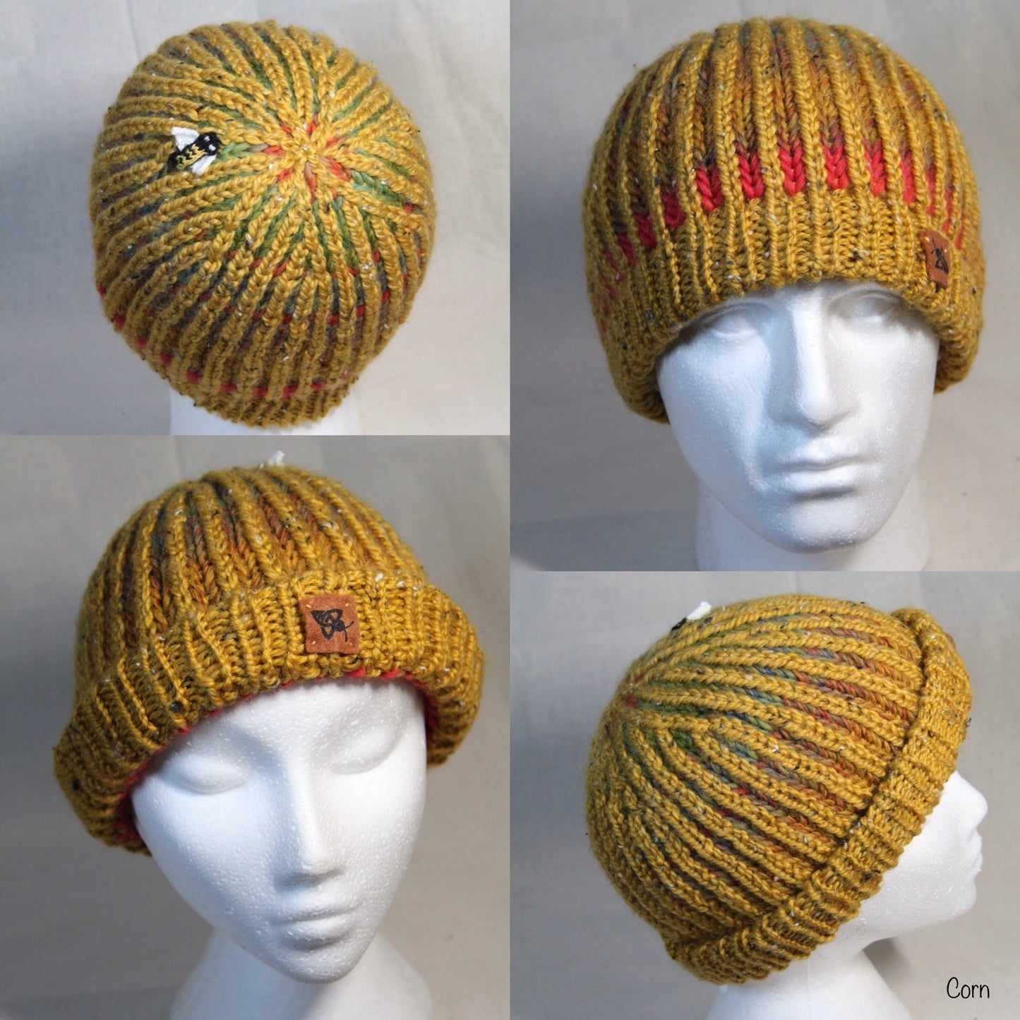 Corn Bonnet - Reversible