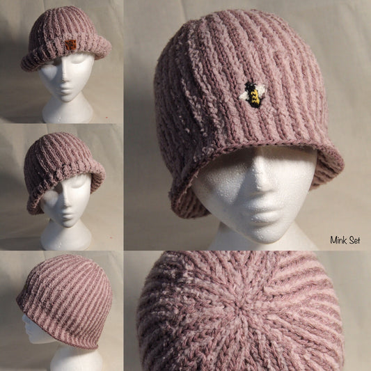 The relaxed fit Brioche Cloche may be work in various ways , simply by adjusting the position of the brim.