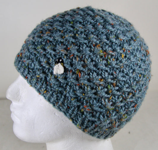 Tweed Lotus Beanie