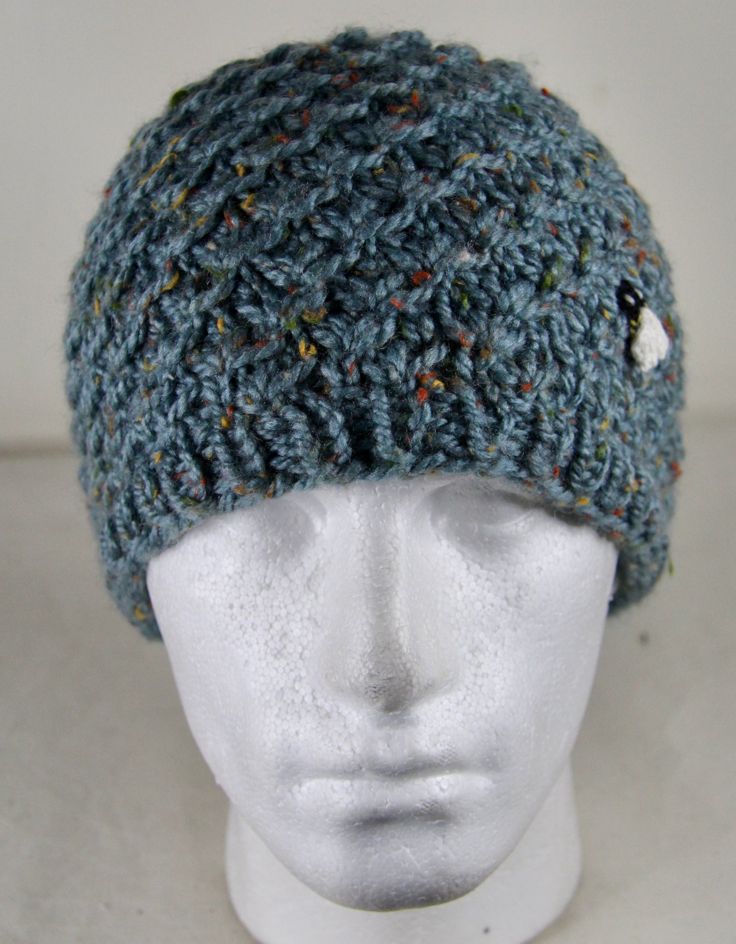 Tweed Lotus Beanie