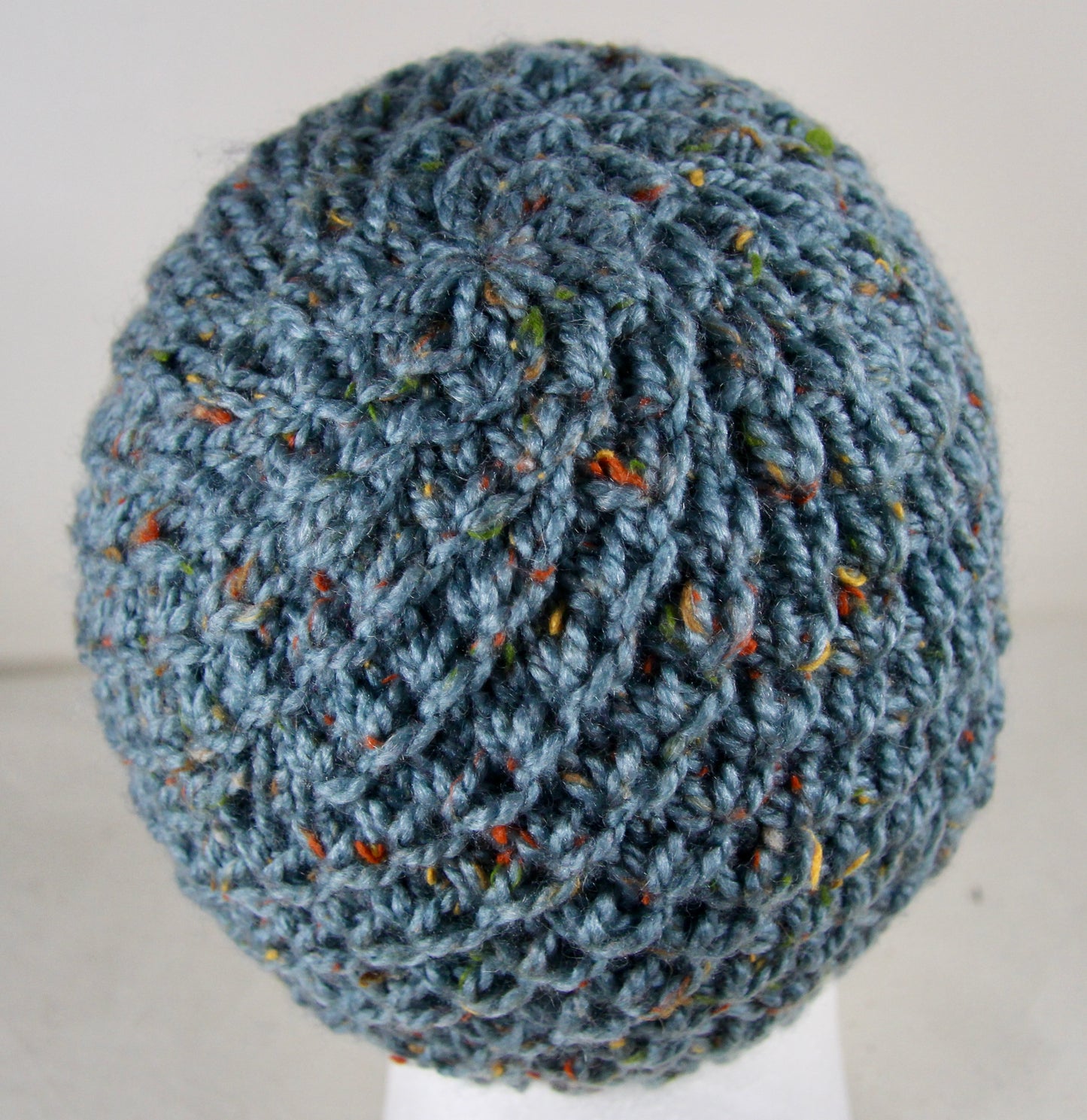 Tweed Lotus Beanie