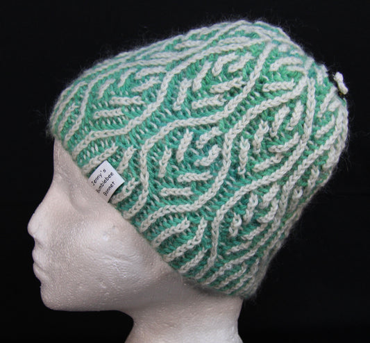Fife Leaves - Scottish Mohair - Scottish Small Batch Yarn